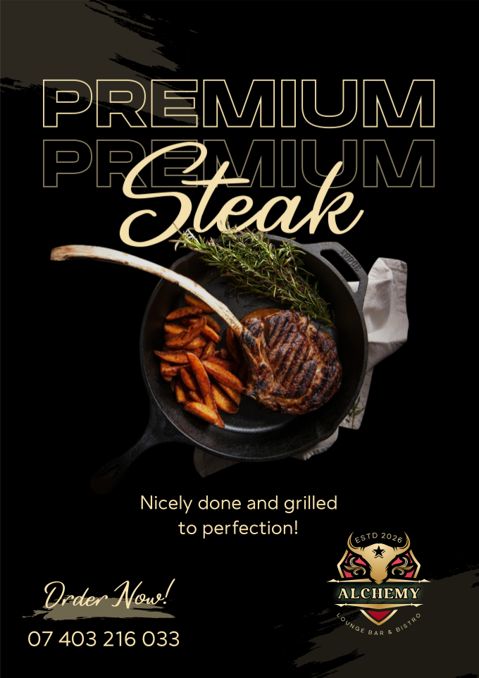 Premium Steak Special Flyer